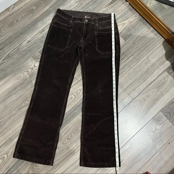 The North Face Brown Fall Corduroy Wide leg Pants women’s Size 6 - Picture 10 of 13